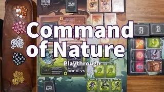 Command of Nature - Sand vs Leaf | Full Playthrough - Kickstarter Edition #commandofnature #gameplay