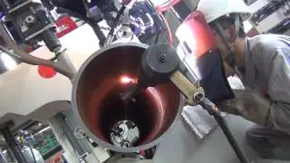 Automatic welding machine for piping spool fabrication