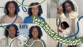 lets take DIY HEADSHOTS AT HOME! my simple steps to professional photos ✨GRWM + tutorial!