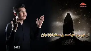 Adnan Ali | Ap Ki Zahra Ko Ummat Ne Sataya Baba Jan | آپ کی زہرا کو امت نے ستایا بابا جان| Noha 2022