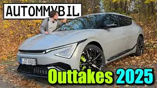 OUTTAKES 2025 - Kia K4, EV3, EV4, EV5, EV6, EV6 GT, EV9, Picanto, PV5, XCeed und Sportage AUTOMMYBIL
