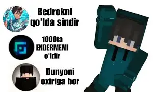 MINECRAFT YOUTUBERLARNING SHARTINI BAJARDIM😱• #minecraft #jektoruz