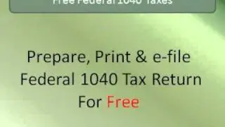 1040ez , Learn How to File Free