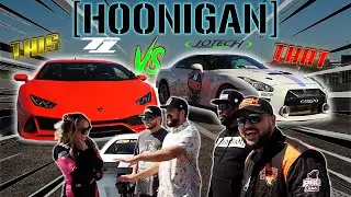 This VS That With @TheHoonigans  HSM Lambo VS Jotech GTR
