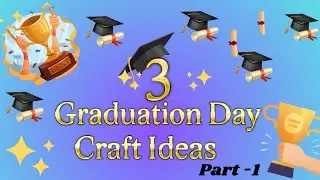 Graduation Day Craft Ideas🎓| Award Ceremony Craft🏆| Papercraft |DIY Paper Trophy| DIY Star Award