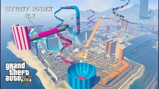 GTA 5 New Stunt Park Mod Gameplay | Gamingwithmudassir