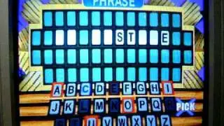 Playstation Wheel of Fortune Game 5 Part 3