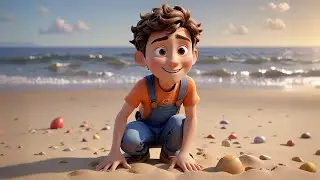 Digging Holes at the Beach | Summer Fun Nursery Rhyme | Kids Songs and Baby Rhymes