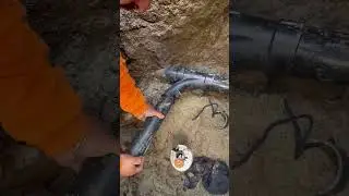 How to glue ABS pipe