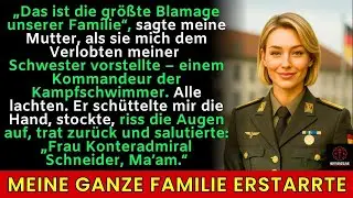 Sie verspotteten mich – bis ihr Marineoffizier-Verlobter bei der Verlobung salutierte