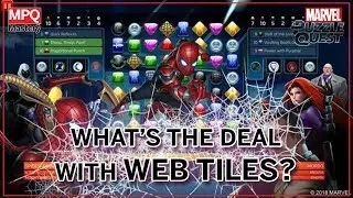 What's the Deal with Web Tiles: Marvel Puzzle Quest (MPQ Mastery)