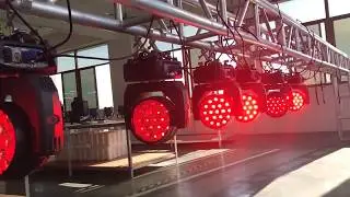 Stage wash light 19x15w MAC AURA led moving head