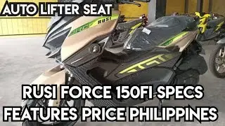 Технические характеристики и особенности новой модели Rusi Force 150 FI 2025 года, цена в Филиппи...