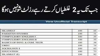 aiou result check karne ka tarika - aiou - aiou result - aiou ba result spring 2022 - aiou result