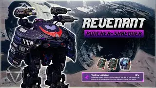 [WR] 🔥 Puncher Shredder REVENANT w/ Cyberknight Skin &ndash; Mk3 Gameplay | War Robots