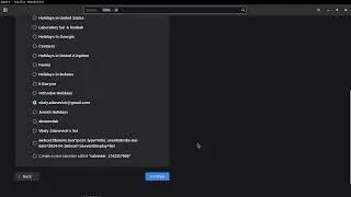 Thunderbird 128.8.0esr error on importing ics