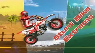 Stunt Bike Extreme 🏍️🔥 | Desert, Snow & Forest Challenge 🎮