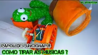 cacto dançante parou de funcionar ?  ou quer tirar as musicas?