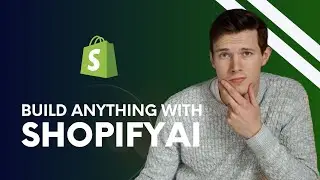 Shopify's NEW AI Tool Lets You Build Custom Sections (No Code!)