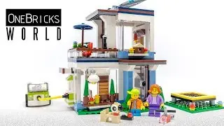 LEGO Creator 31068 Modular Modern Home &ndash; Lego Speed Build Video