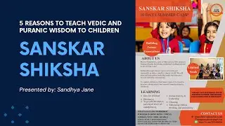 5 reasons to teach vedic and puranic wisdom to children - Sanskar Shiksha
