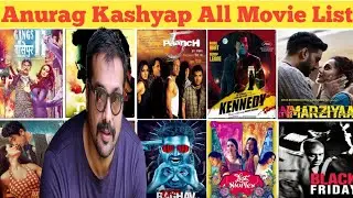Director Anurag Kashyap All Movie List। Anurag Kashyap hit and flop all movie list। Movies name।