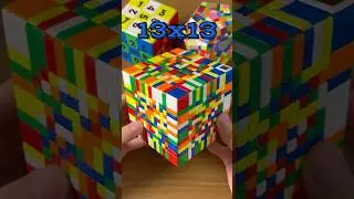 EVERY RUBIK&rsquo;S CUBE FROM 1x1 TO 19x19