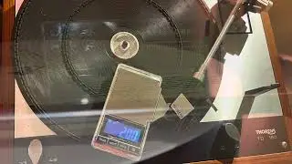 Thorens TD160, 1972 abandoned, fully restored to rebirth.