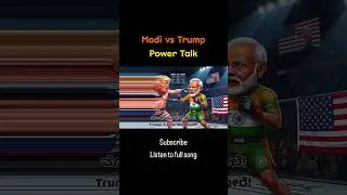 Modi vs Trump - Power Talk #modi #narendramodi #trump #trump #india #usa