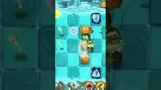 Lightning Reed Defeat a Conehead Cave Zombie #games #pvz2 #shorts