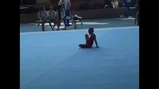 lara lebon gymnastique sol 2015