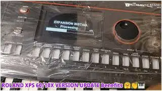 😁😍Benefit A 1.10 Version Update Roland XPS 60/10X || Live Demo Check☑ Now || Vishal Sir🎹