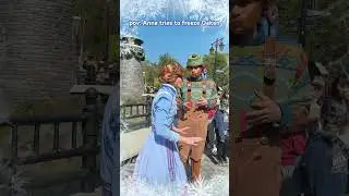 Another proof that Anna has magic! #frozen #disneyland #disneyparks