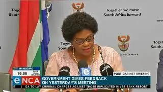 Govt gives feedback on cabinet briefing