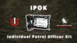 Експрес-огляд індивідуальної аптечки Individual Patrol Officer Kit (IPOK) від North American Rescue&reg;
