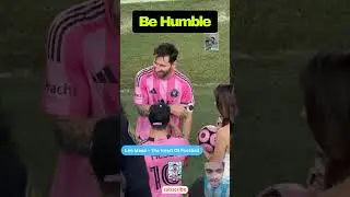 Messi&rsquo;s Humble Moment &rarr; Unforgettable🥹 ❤️ ⚽️ For a Special Fan❤️ #messi #soccer #special