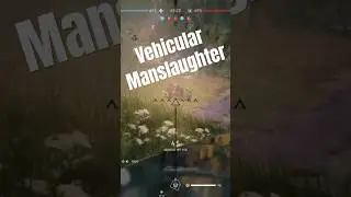Man rundown by Tractor - Battlefield V #battlefield