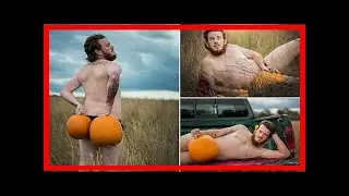 Breaking News | Photographer's husband poses for hilarious #pumpkinbutt dudeoir shoot