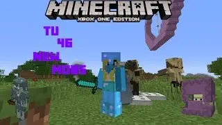 Minecraft Xbox One / PS4 TU46 NEW MOBS HUSK STRAY SHULKER