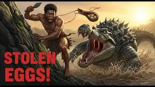 Homo habilis vs. Primal Predator: Life Million Years Ago! #movie #ancient #animation