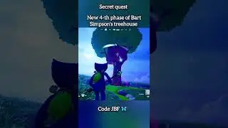 New secret quest near Bart Simpson's treehouse #fortnite #simpsons #shorts