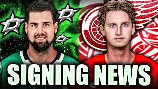 STEVE YZERMAN MAKES AN INTERESTING SIGNING + JAMIE BENN TAKES A HUGE DISCOUNT (Red Wings, Stars)