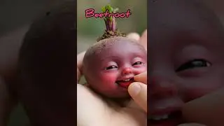 Wait For The Cutest Reaction! 🥕🤤 #shorts