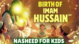 Imam Hussain Birth | Nasheed | Manqabat | 3rd Shaban | Children song #ahlulbayt #islamichistory 