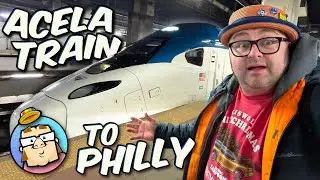 Acela Train from New York to Philadelphia - Fastest Train in the United States