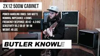 2x12 500w Bass Cabinet played by Butler Knowles