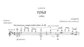 Pixinguinha - Rosa (Arr. Roland Dyens for Guitar) [Roland Dyens]