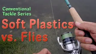 Ever thought of using a fly rather than a soft plastic swim bait on your spinning rod?