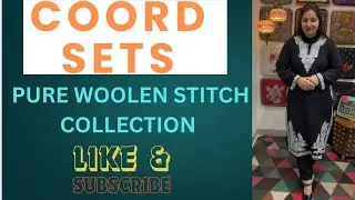 17/1/26.@8699943379. PURE WOOL COORD SETS!! EXCLUSIVE STITCH WINTER COLLECTION. Book Now.