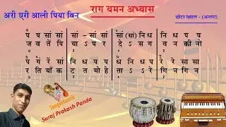 अरी एरी आली  ( अंतरा )  || Raag Yaman || Ari Eri Aali Antra
